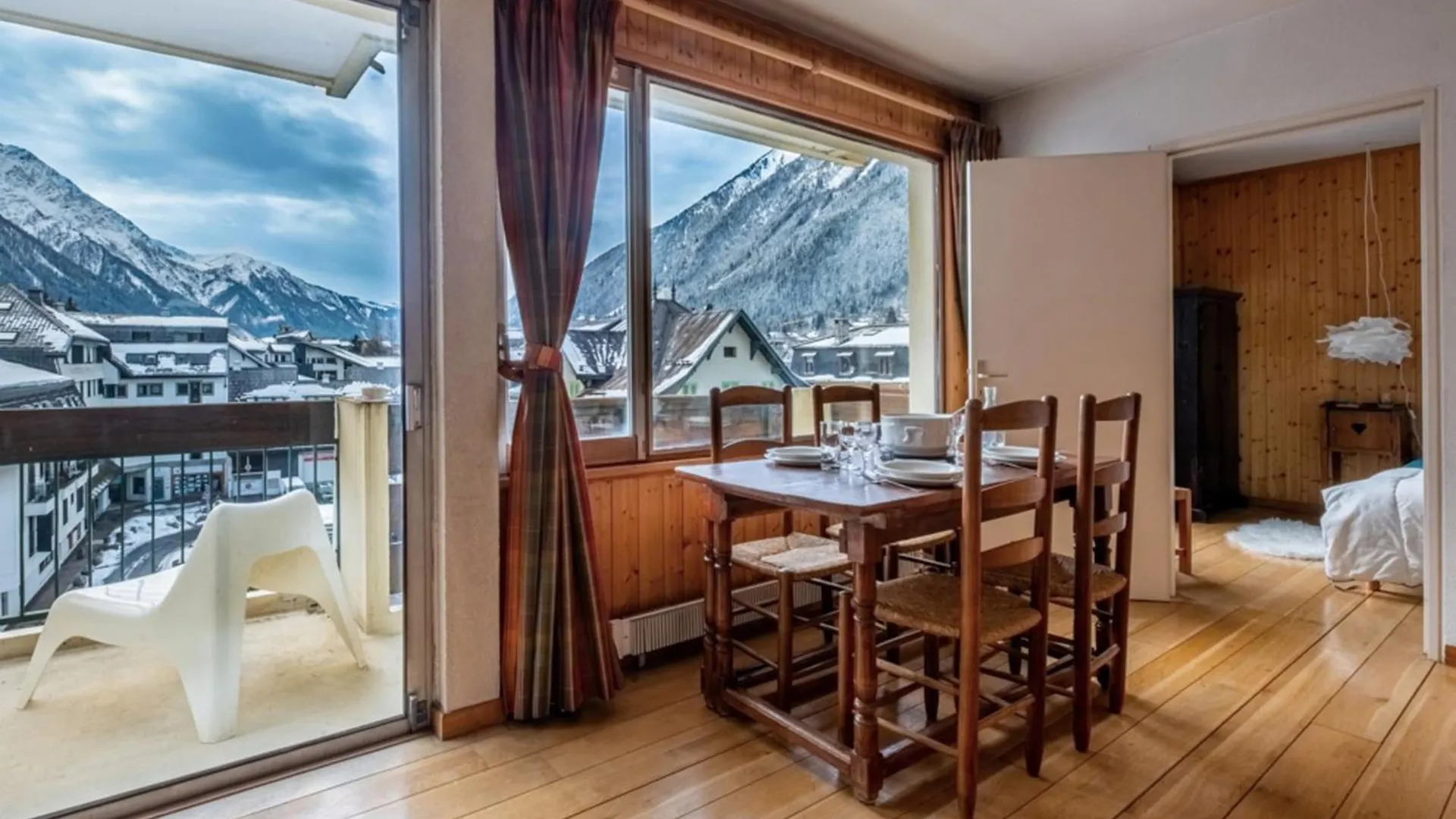 Nice Apartment With Mont Blanc Balcony'S View Chamonix Mont Blanc