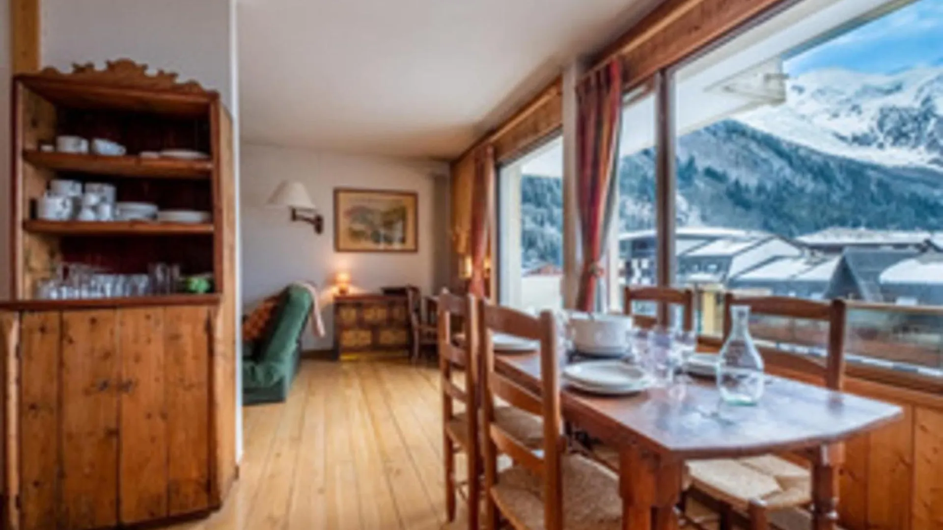 Nice Apartment With Mont Blanc Balcony'S View 샤모니